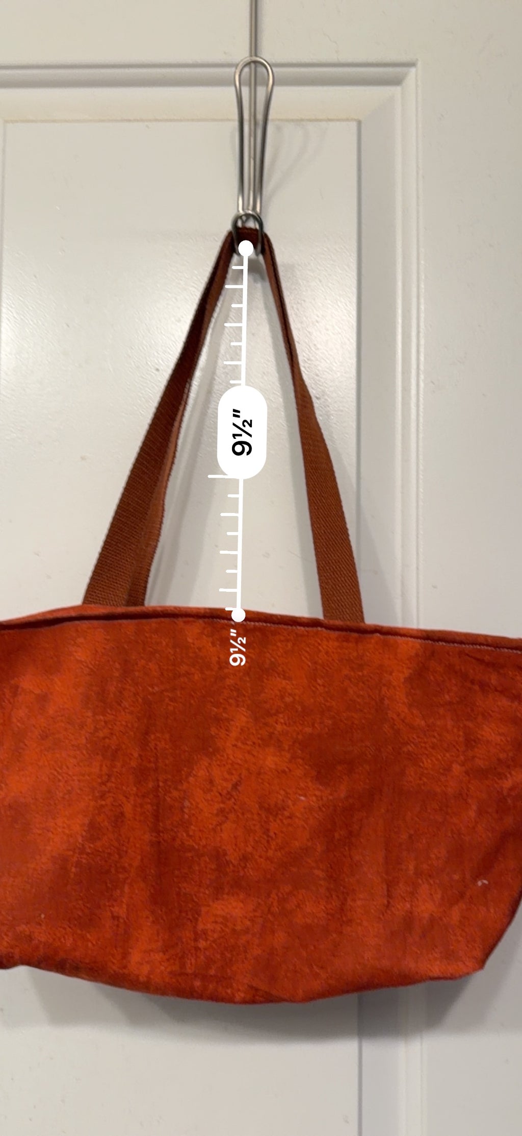🍂 Handmade Fall Dog Lover Upcycled Tote Bag – Autumn Leaves 🍁
