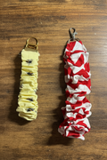 Scrunchie Key chain with swivel hook