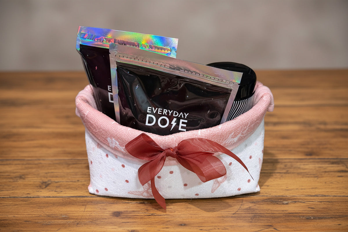 Pink & White Butterfly Dolly Parton upcycled dish drying Fabric basket